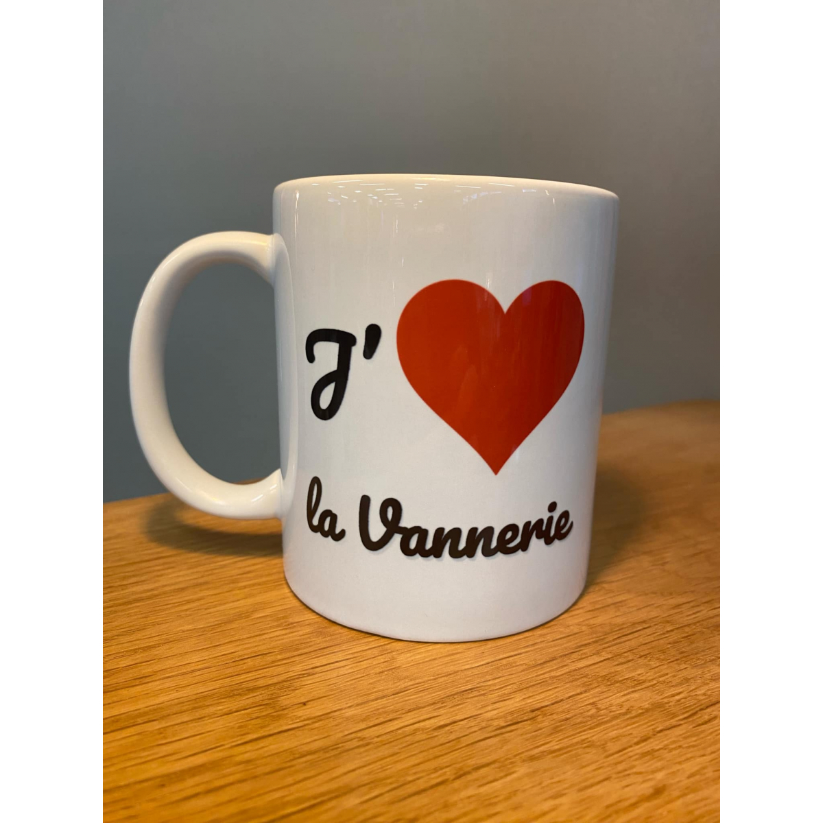 Rattan Mug J'aime la vannerie !