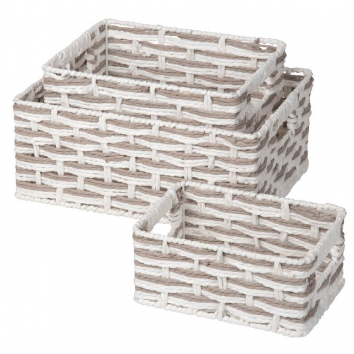 rectangular wicker basket