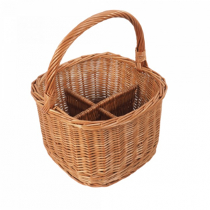 4 compartment bottle basket